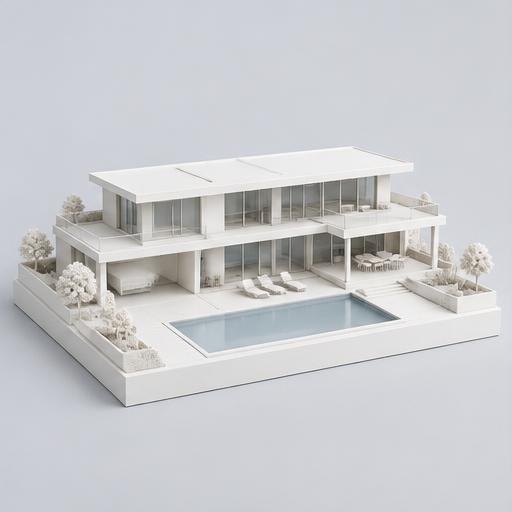 Modern Villa Maquette